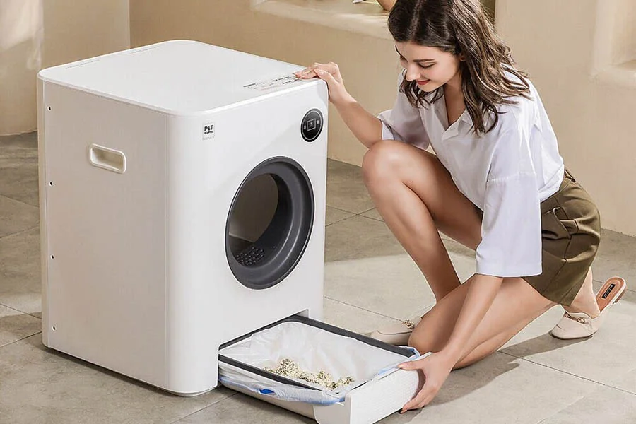 cat litter box automatic